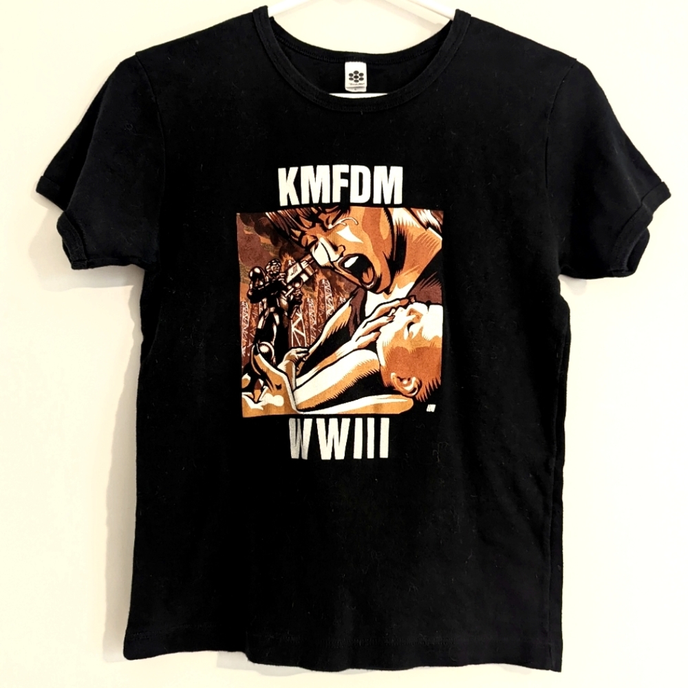 Y2K KMFDM Babydoll Tee RARE